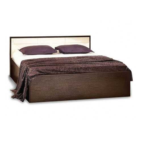 Двуспальная кровать Глазов АМЕЛИ венге, спальное место 180х200 см в Лазурит
