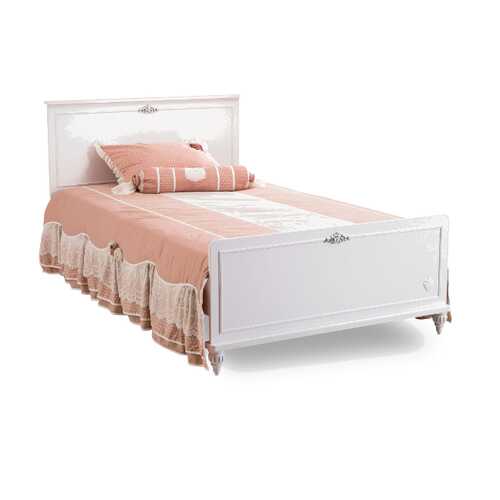 Кровать Cilek Romantica XL 120х200 см, белый в Лазурит