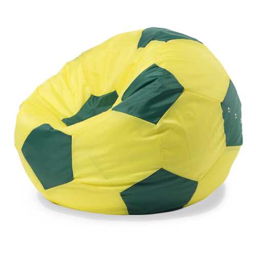 Комплект чехлов Кресло-мешок мяч XXL, Оксфорд Желтый и зеленый в Лазурит