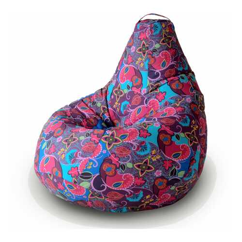 Кресло-мешок MyPuff Груша Комфорт Сказки Востока, размер XL, хлопок, мультицвет в Лазурит