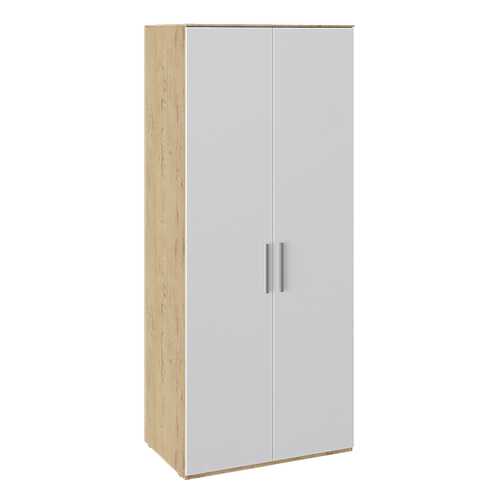 Шкаф для одежды с 2 глухими дверями Трия «Квадро» СМ-281.07.003 в Лазурит