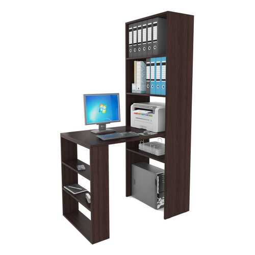 Компьютерный стол в комплекте МФ Мастер Рикс-4+Рикс-5 110x63,2x177, венге в Лазурит