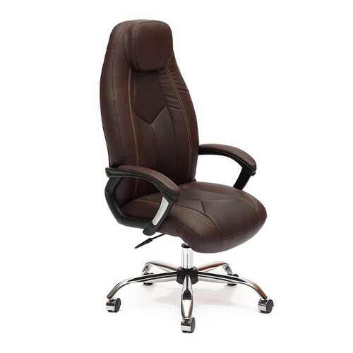 Кресло руководителя TetChair Boss 2tone, коричневый в Лазурит