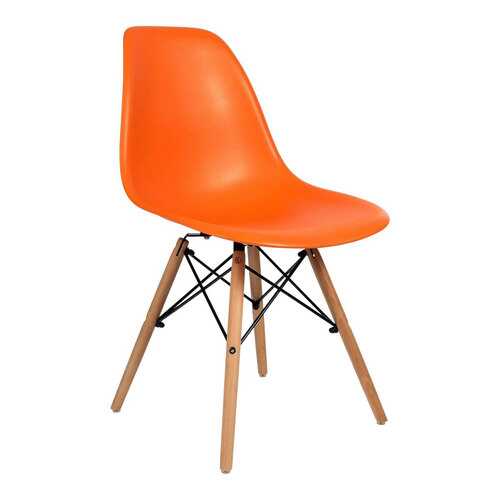 Стул дизайнерский STOOL GROUP Eames Wood Оранжевый в Лазурит